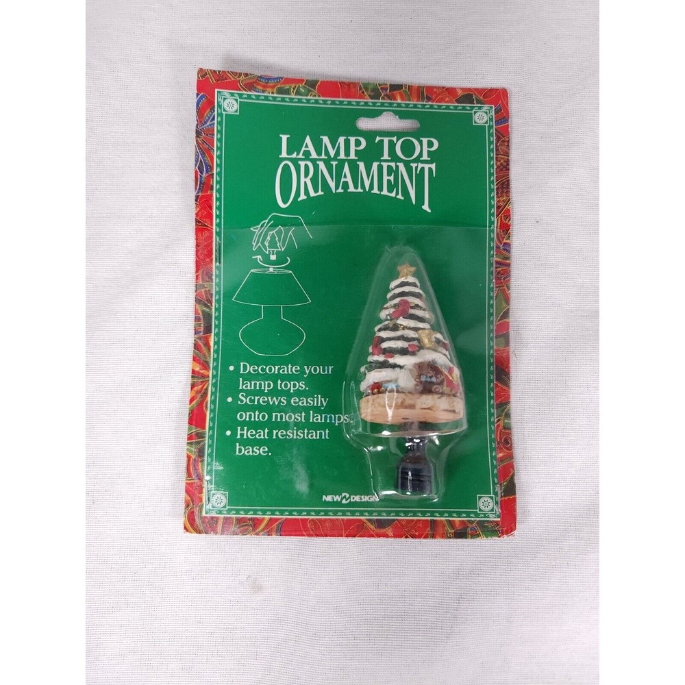 Christmas‎ Tree Lamp Top Ornament Screw Finial Topper By New Design Holiday